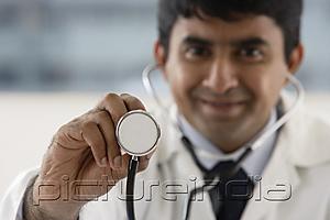 PictureIndia - doctor holding up stethoscope